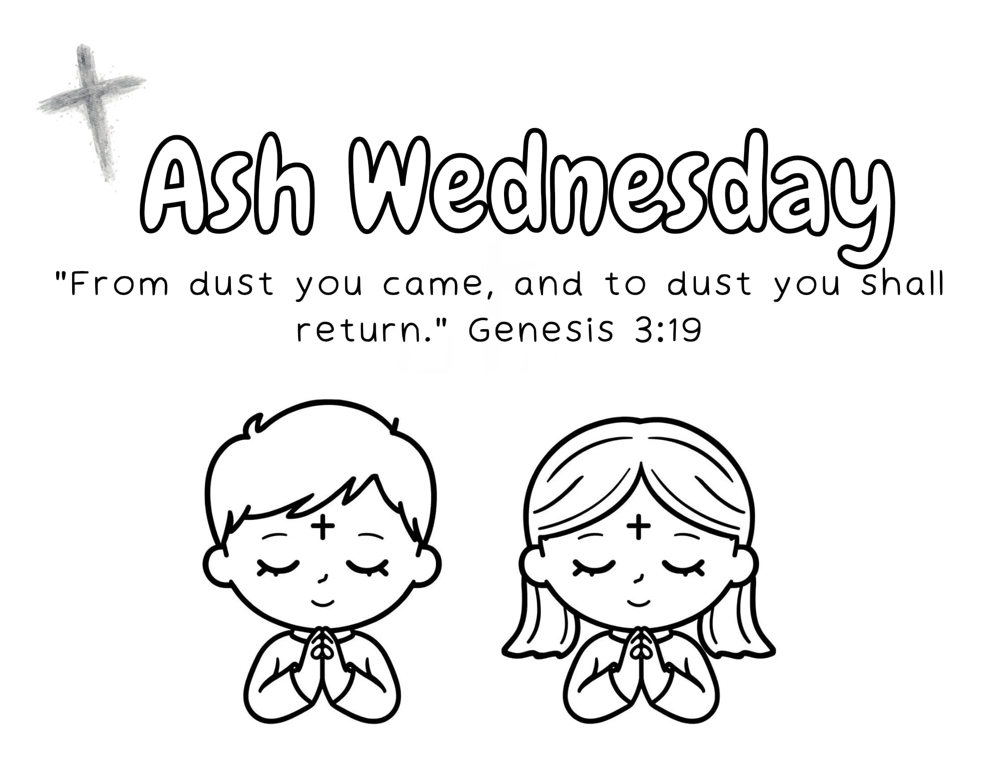 Lenten Promises Printable